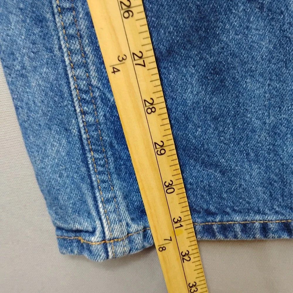 Carhartt Mens Relaxed Fit Straight Leg Blue Denim Jeans 40x32 381-83 Medium Wash